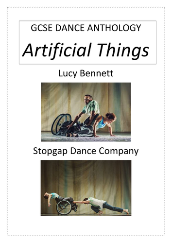 GCSE Dance NEW - Artificial Things Study Booklet.