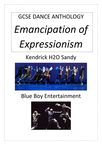 GCSE Dance NEW - Emancipation of Expressionism Study Booklet