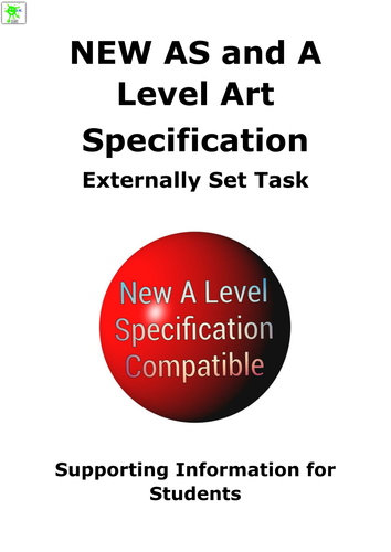 New A level Art Specification External Task Support Document
