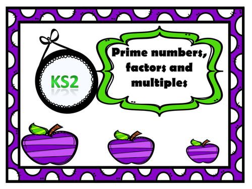 Prime Numbers,Factors and Multiples