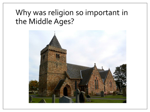 Why was religion important in the Middle Ages?