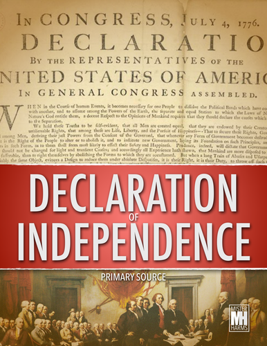 DECLARATION OF INDEPENDENCE: Primary Source Analysis
