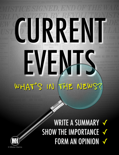 CURRENT EVENTS: News Article Summary & Analysis Template
