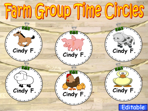 Farm Group Time Circles