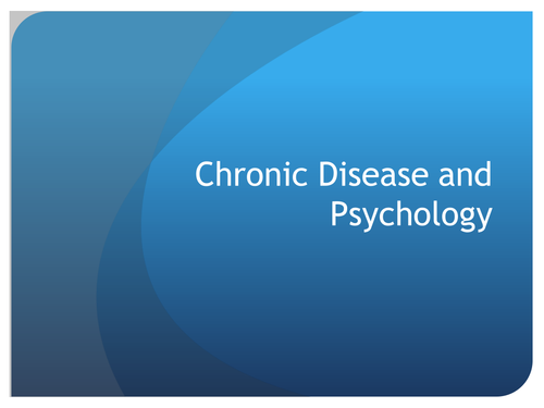 Chronic Disease and Psychology