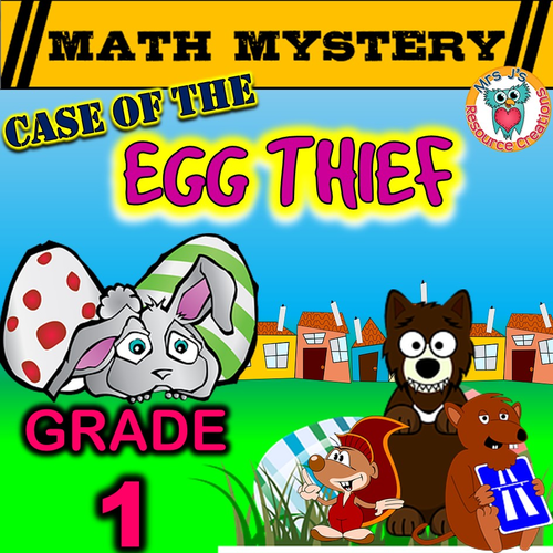 Easter Math Mystery (GRADE 1)