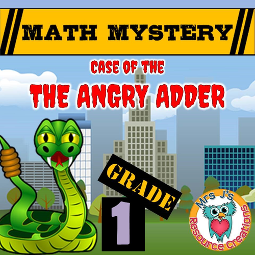Addition Math Mystery (GRADE 1)