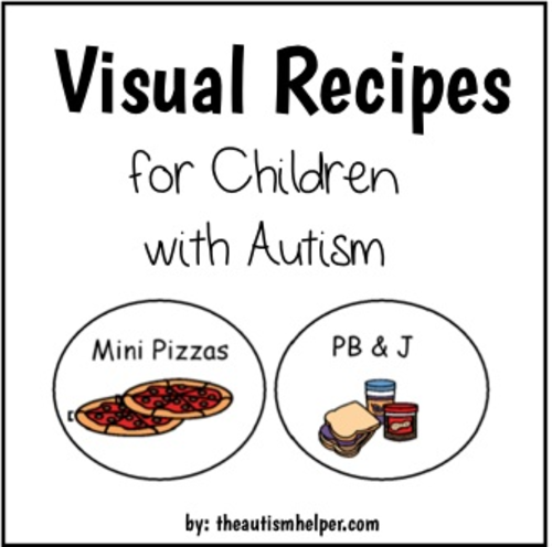 Visual Recipes for Children with Autism: PB & J and Mini Pizzas
