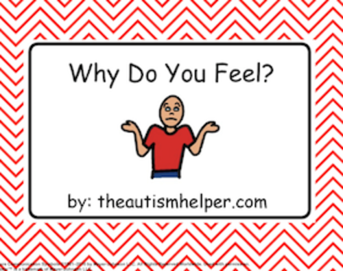 Why Do You Feel? Adapted Book for Children with Autism