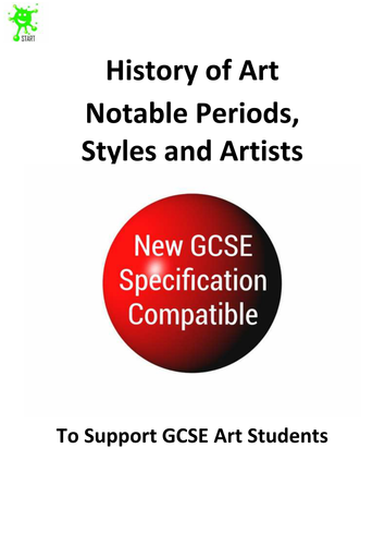 New GCSE Art Specification Compatible History of Art Resource