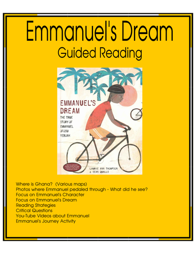 Emmanuel's Dream - Guided Reading