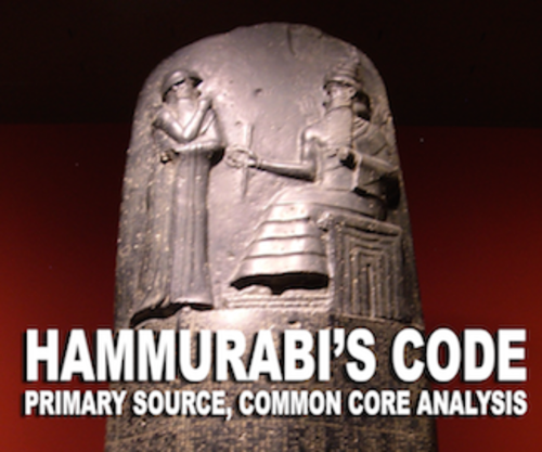 Hammurabi’s Code Primary Source Analysis