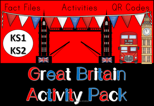 Great Britain Activity Pack (KS1/KS2)