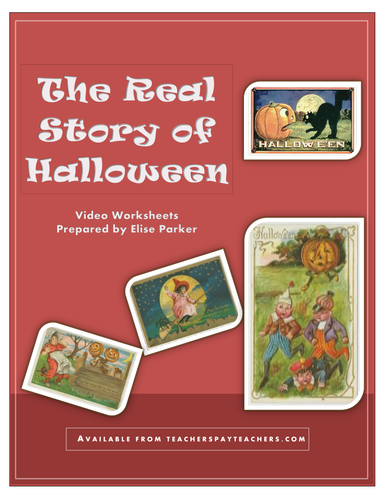 The Real Story of Halloween -- Video Quiz Worksheet - -PDF VERSION