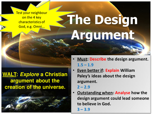 The Design Argument