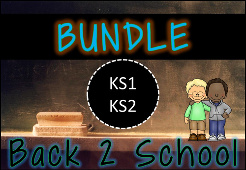 Back to School Bundle for KS1/KS2