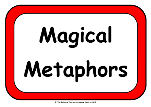 Metaphor Display Poster Pack