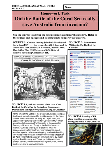 Did the Battle of the Coral Sea really save Australia from invasion?