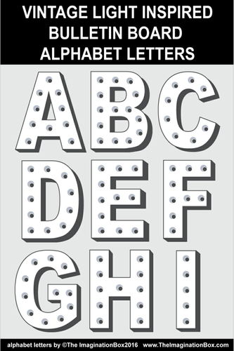A-Z Alphabet Letters and First Week Welcome Back Posters