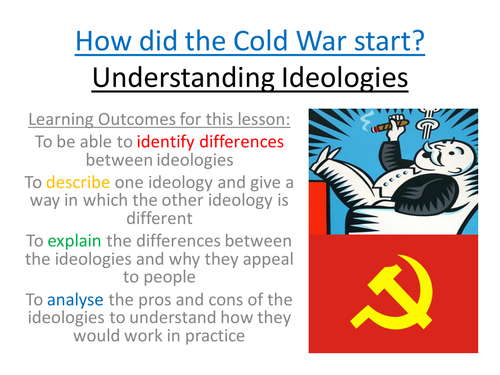 Intro to the Ideologies of the Cold War: Communism and Capitalism