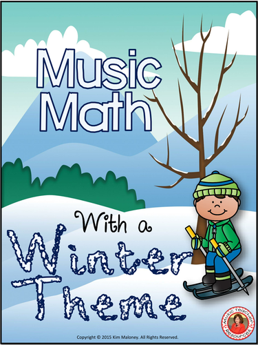 Music Math with a WINTER Theme