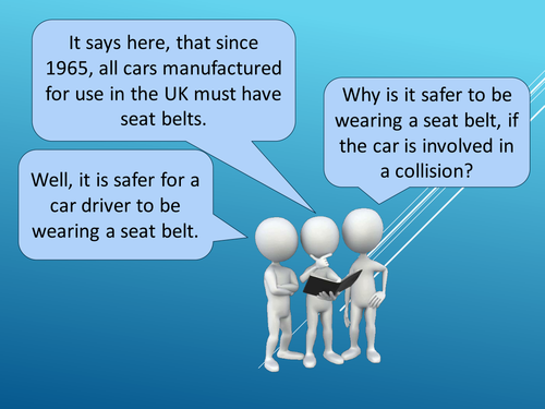 GCSE Physics 'thinking hat' discussions.