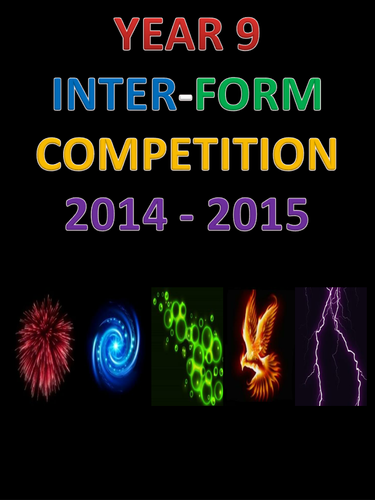 Year 9 Inter-form Competition Folder