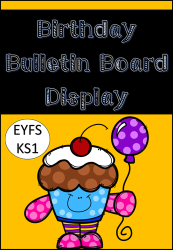 Birthday Bulletin Board Display Pack