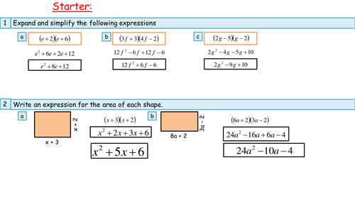 Expanding and Simplifying 3 brackets