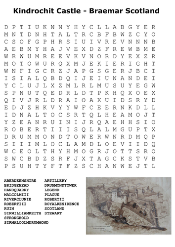 Castles Word Search Pack