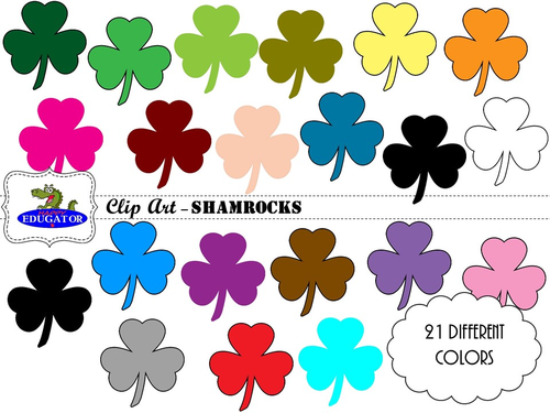 Shamrocks Clip Art