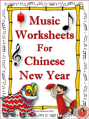 Chinese New Year Music Worksheets