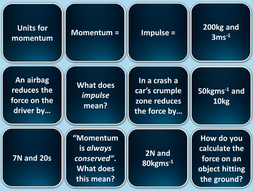 Momentum Interactive Flash Cards