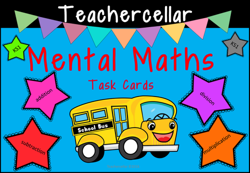 Mental Maths Task Cards KS1