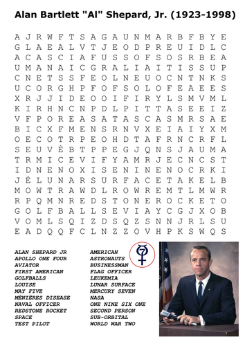 Space Exploration Word Search Pack