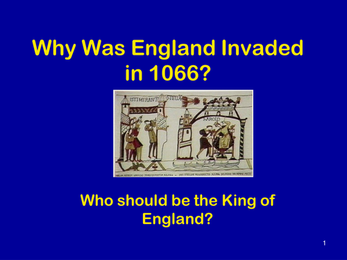 1066: The year of three kings, two battles and a conquest