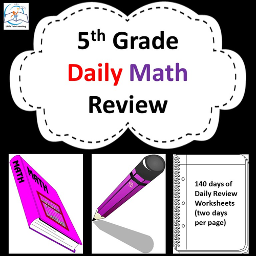 Fifth Grade Daily Math Review: 140 Day Bundle {CCSS Aligned}