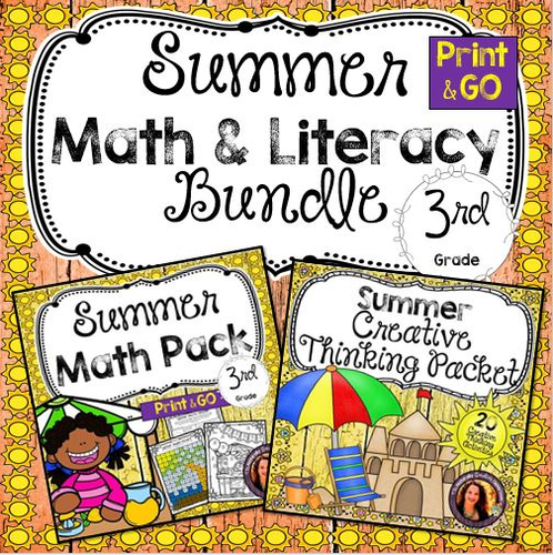 Summer BUNDLE for 3rd Grade