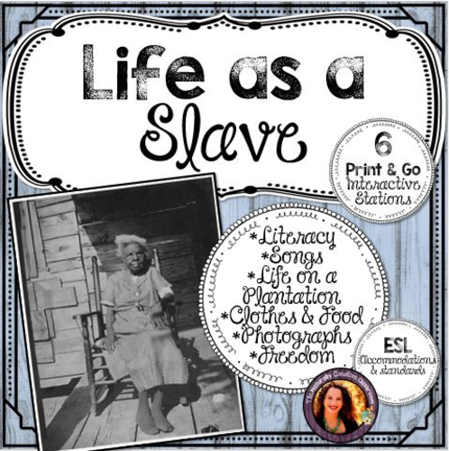 Life as an American Slave Interactive Stations