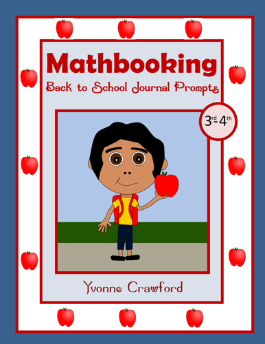 Back to School Math Journal Prompts (3rd and 4th grade)
