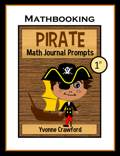 Pirates Math Journal Prompts (1st grade)