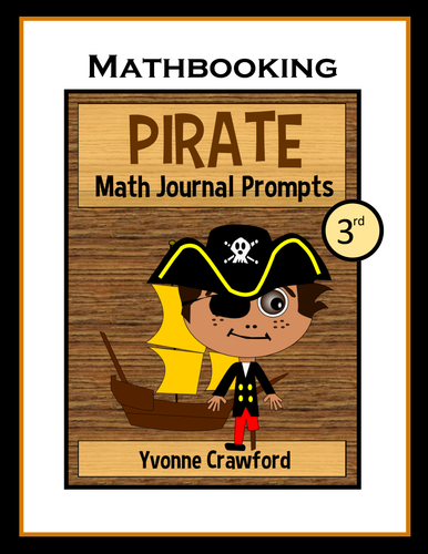 Pirates Math Journal Prompts (3rd grade)