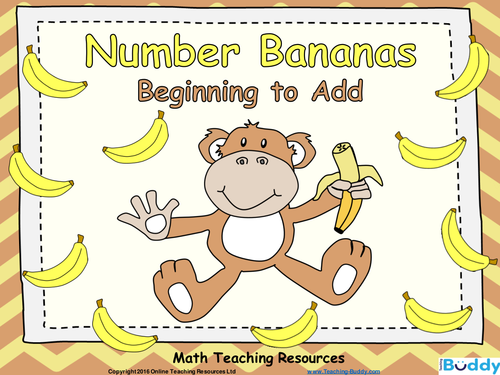 Beginning to Add – Number Bananas