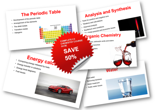 AQA C3 GCSE Chemistry COMPLETE Teaching