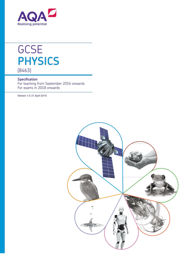 NEW AQA PHYSICS 2016 Onwards Scheme of Work, Required Practicals and Maths