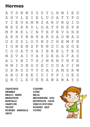 Hermes Word Search