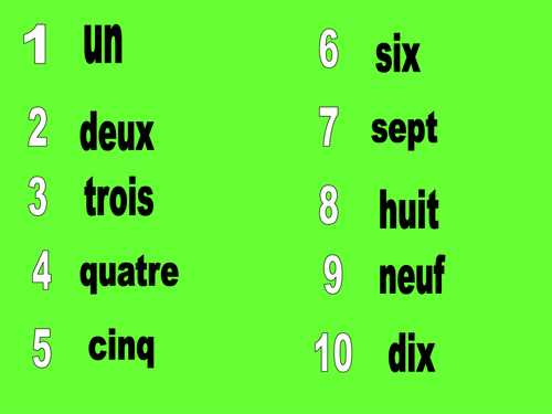 Numbers 1-70 practice