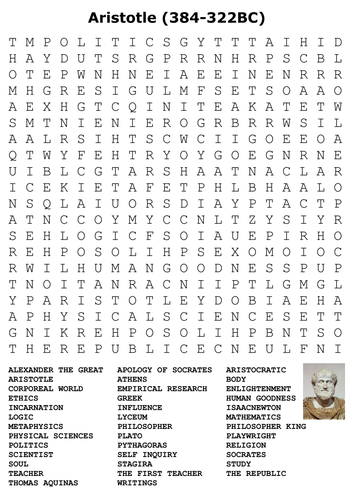 Aristotle Word Search