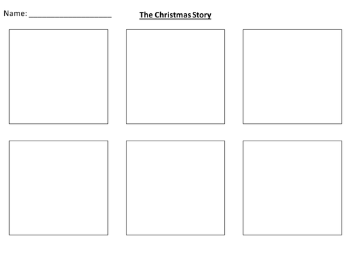 Christmas Nativity Sequencing Activity