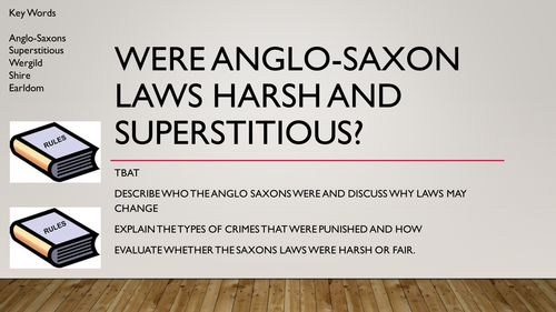 Anglo Saxon Laws